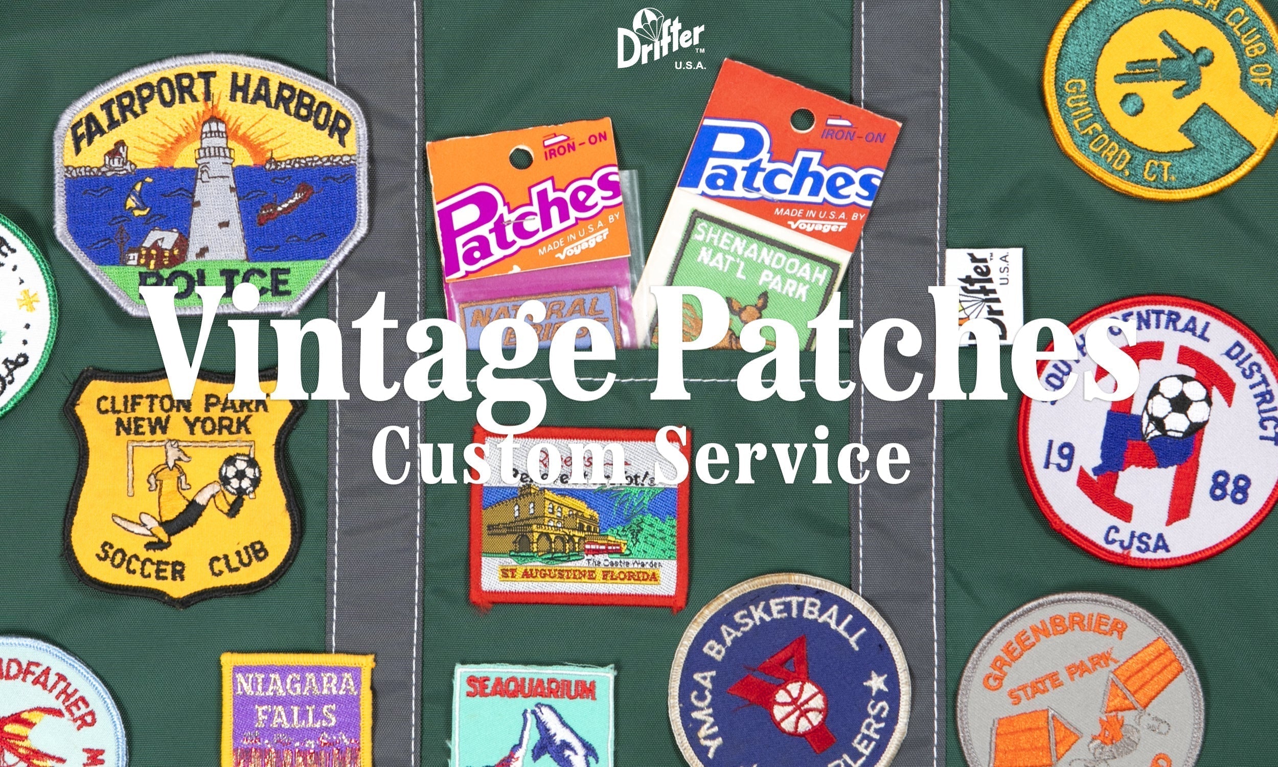 Vintage Patches Custom Service』ヴィンテージワッペン追加販売の