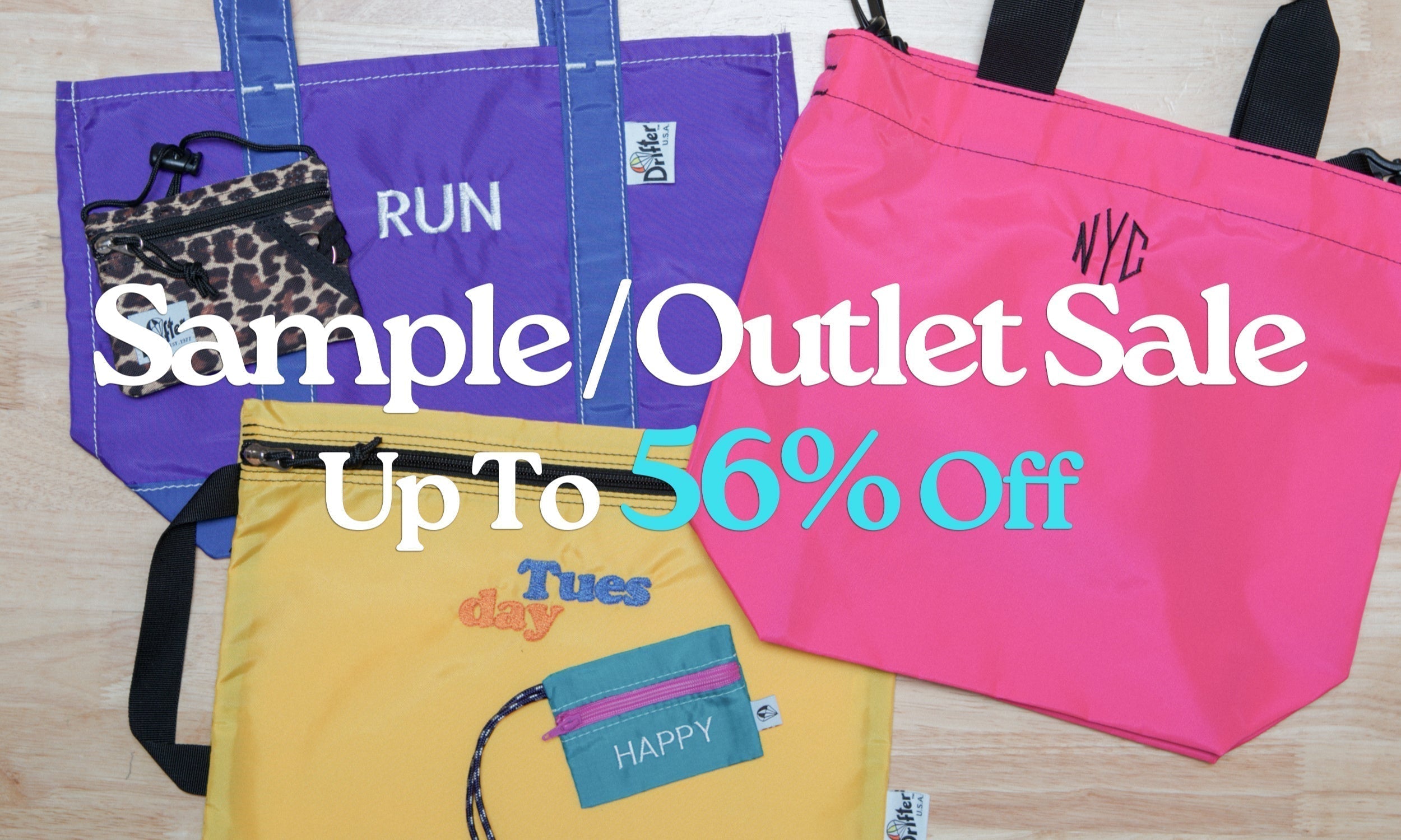 Drifter公式刺繍サンプル / B品セール『Sample / Outlet Sale』追加販売のお知らせ #5