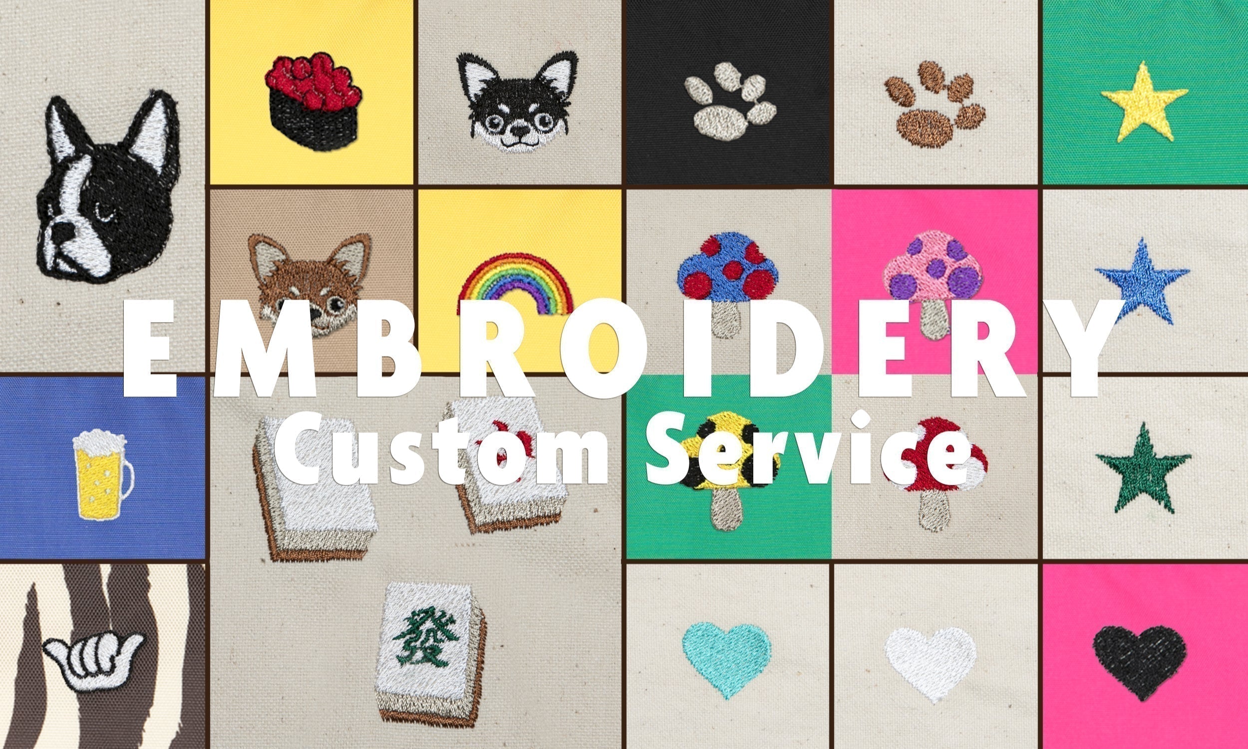 『Embroidery Custom Service』新作刺繍アイコン追加発売のお知らせ #3
