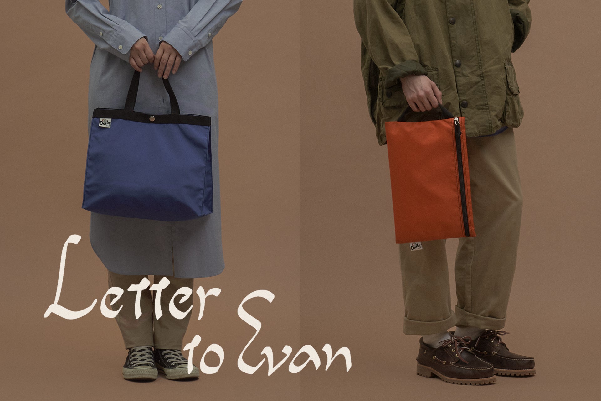 【PAPER BAG TOTE M & DOCUMENT POUCH】Drifter 2023FW NEW ARRIVALS REVIEW #8 / 【ペーパーバッグトートM &ドキュメントポーチ】ドリフター23FW 新作レビュー