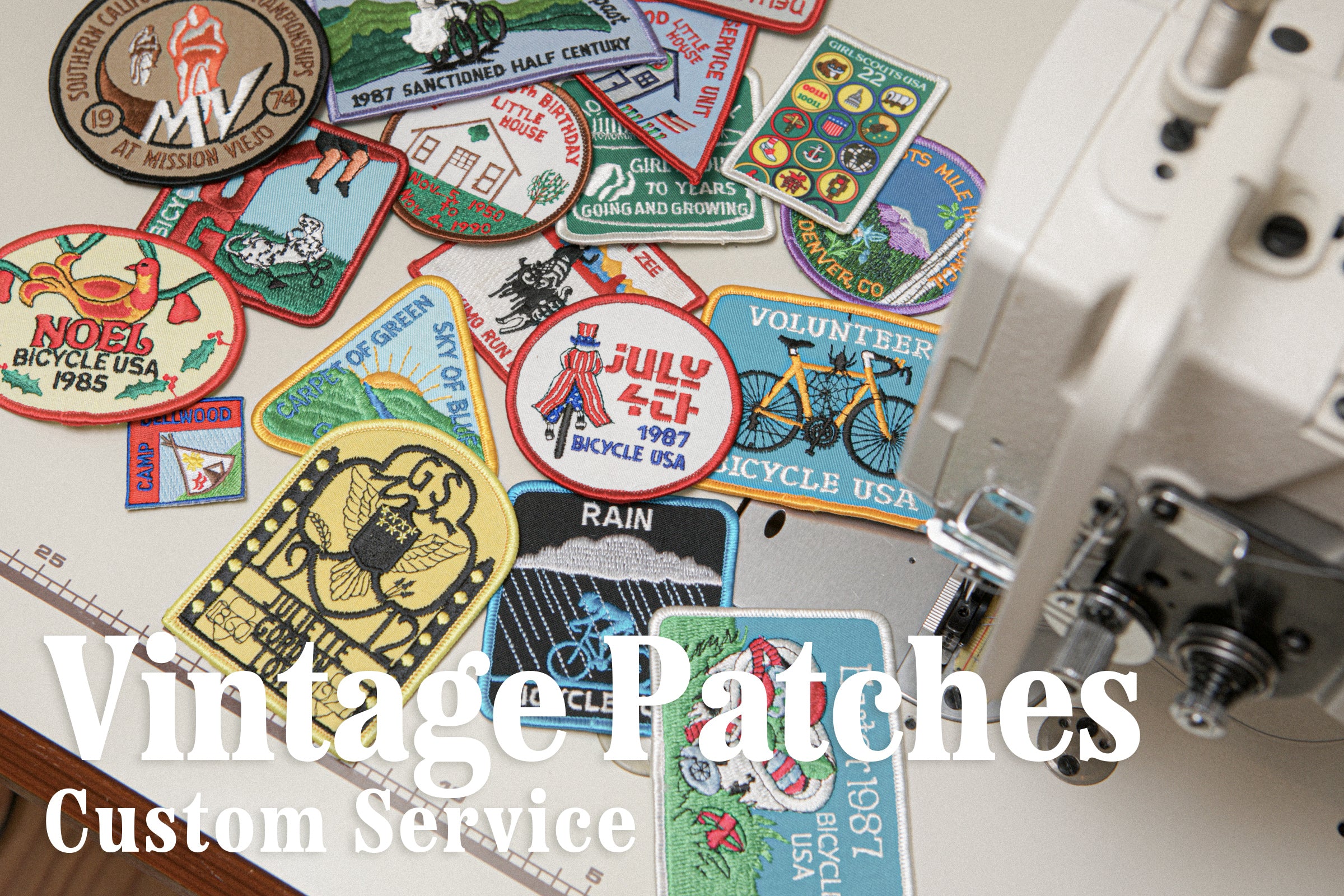 『Vintage Patches Custom Service』リニューアル / ヴィンテージワッペン追加販売のお知らせ