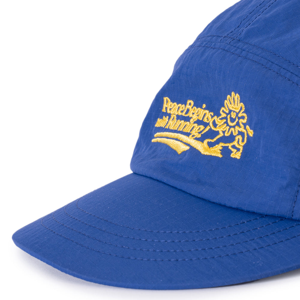PEACE RUNNERS CAP (OCEAN BLUE) / ピースランナーズキャップ (オーシャンブルー)