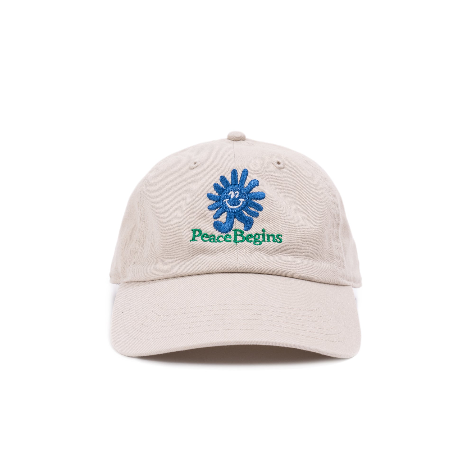 PEACE RUN WASHED CAP (PUTTY) / ピースランウォッシュドキャップ (パテ)
