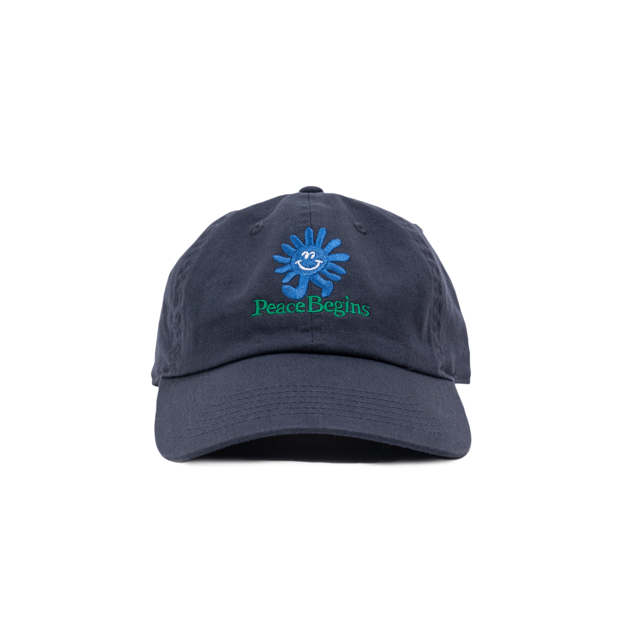 PEACE RUN WASHED CAP (SLATE) / ピースランウォッシュドキャップ (スレート)