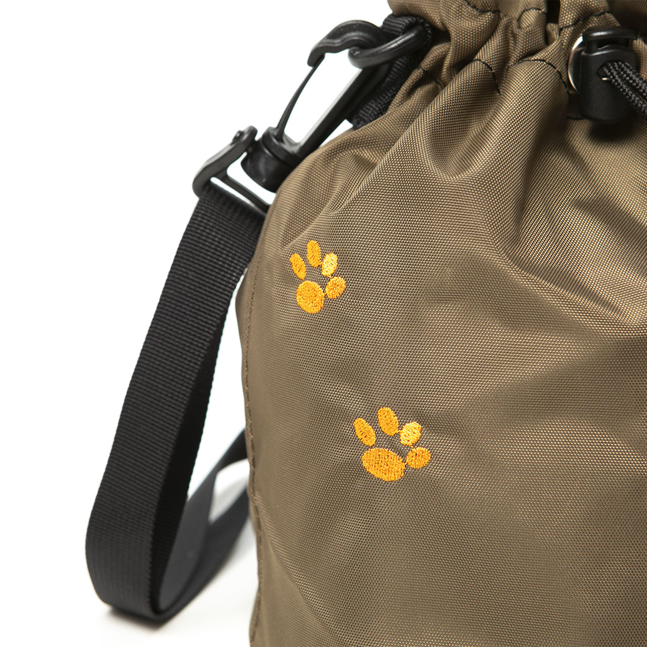 SAMPLE-GATHER HANDLE POUCH COFFEE (PAWS) / サンプル-ギャザー