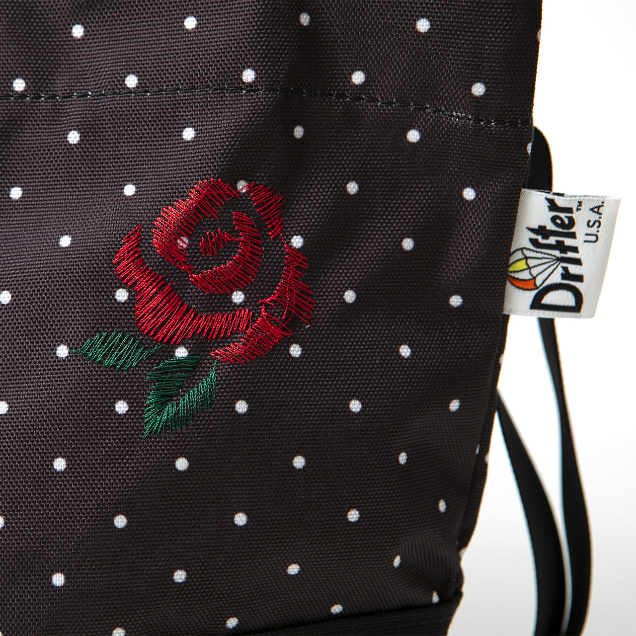 SAMPLE-DAILY TOTE DOTS x BLACK (ROSE)