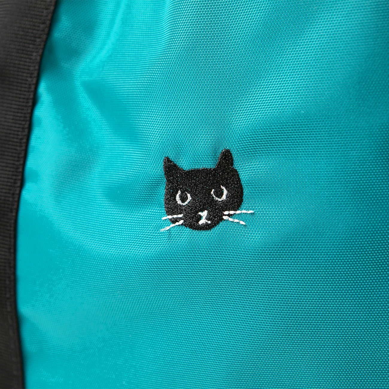 SAMPLE-LUNE TOTE PEACOCK (BLACK CAT)