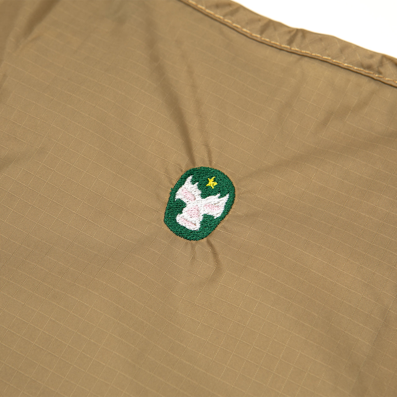 SAMPLE-POCKETABLE TOTE TAN (LUCHA LIBRE)