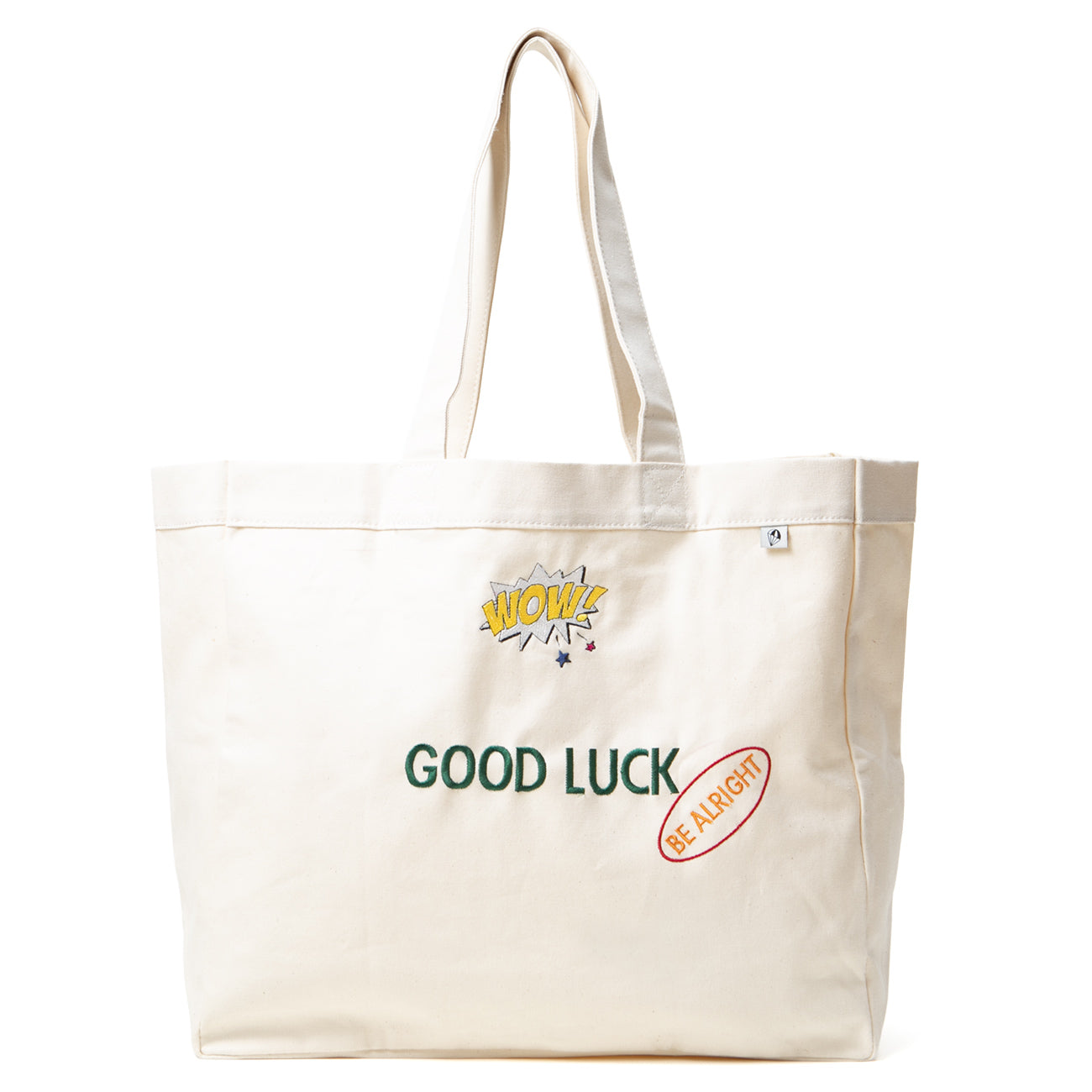 SUMMERトートバッグノベルティ正規品（大手買取店鑑定済み） SAMPLE-MARKET TOTE GOOD LUCK / サンプル-マーケットトート グッド