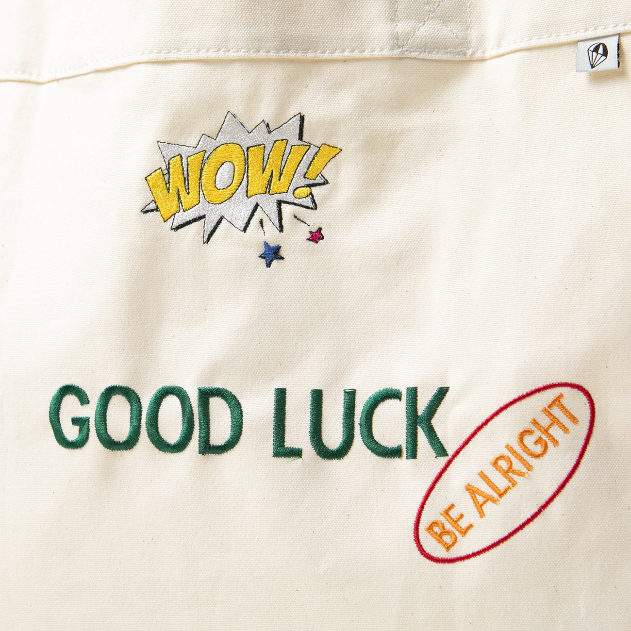 SAMPLE-MARKET TOTE GOOD LUCK / サンプル-マーケットトート グッド