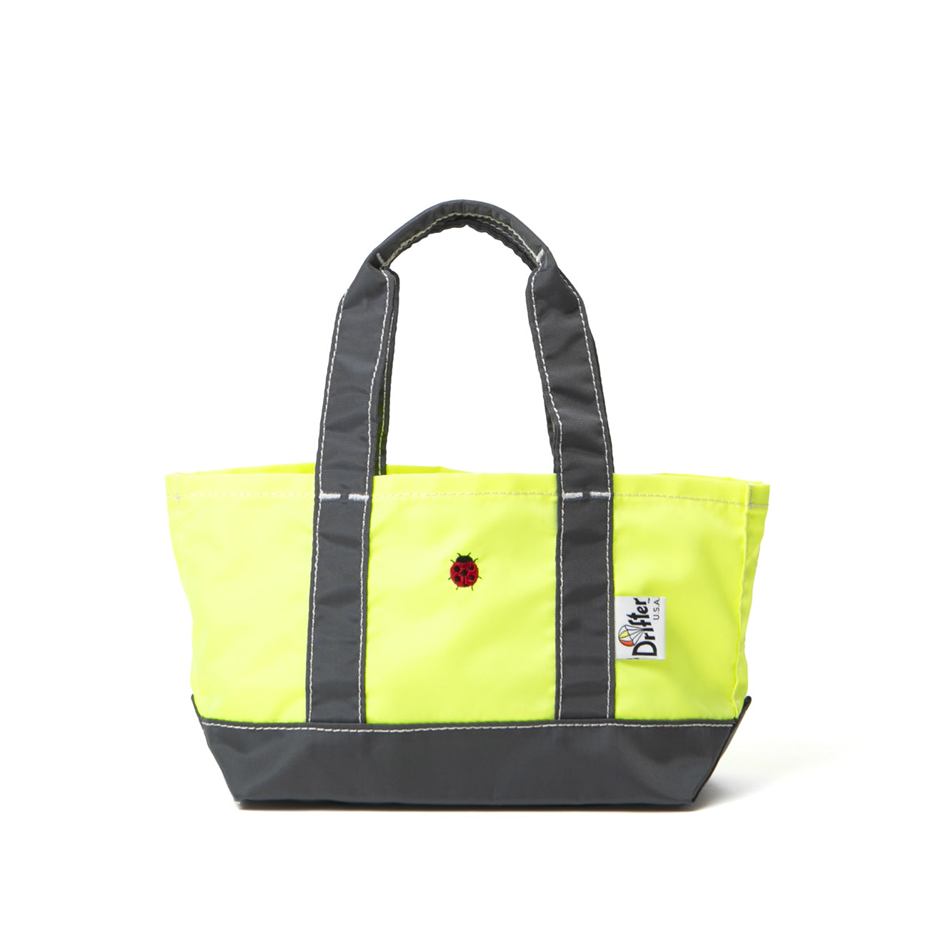 SAMPLE-BUCKEYE MINI TOTE FL YELLOW x GRAY (LADYBUG)