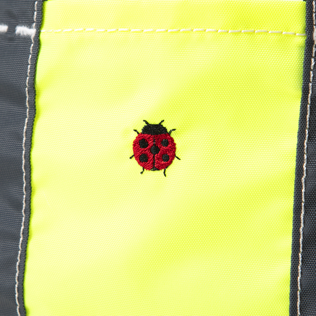 SAMPLE-BUCKEYE MINI TOTE FL YELLOW x GRAY (LADYBUG)