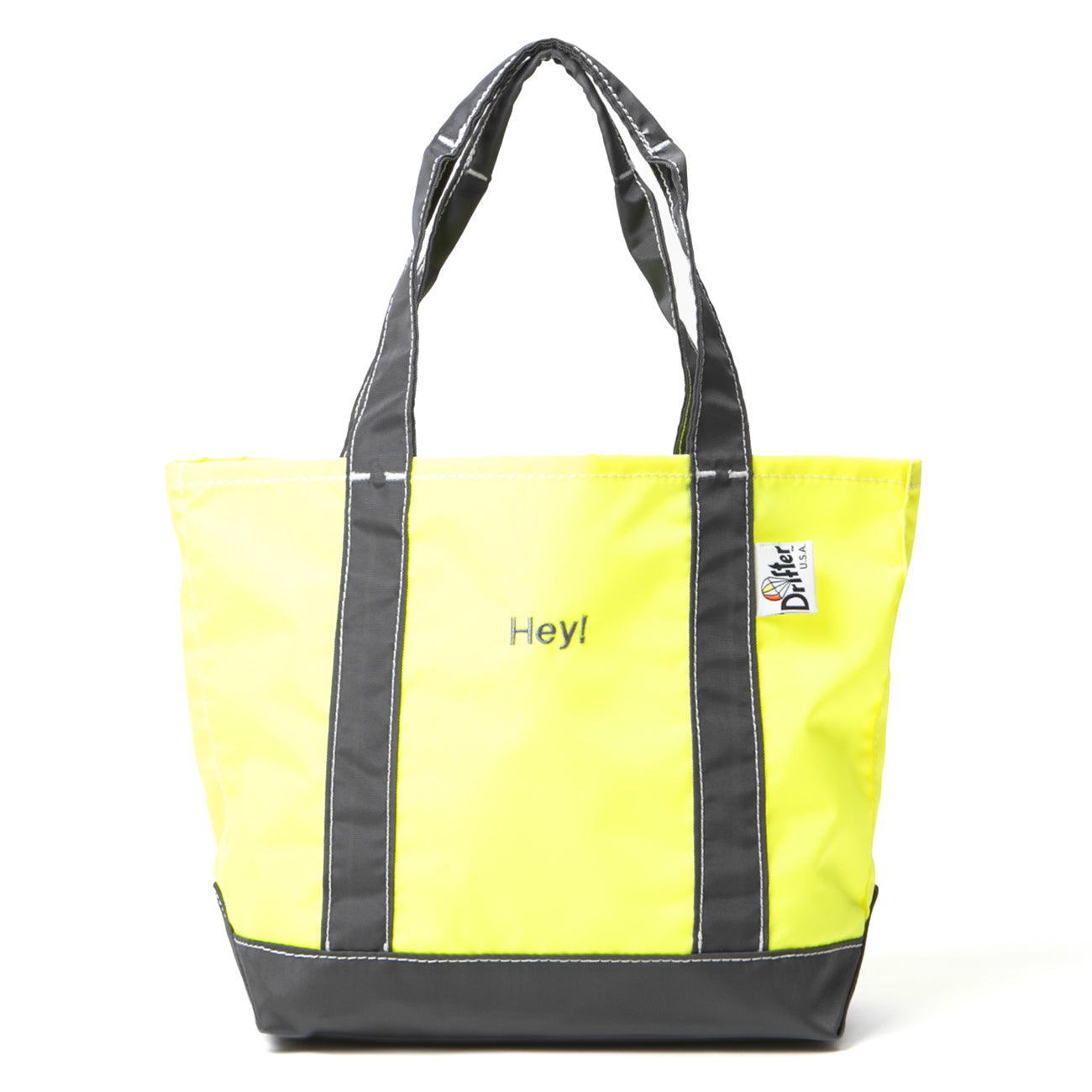 SAMPLE-BUCKEYE MEDIUM TOTE FL YELLOW x GRAY(hey!)