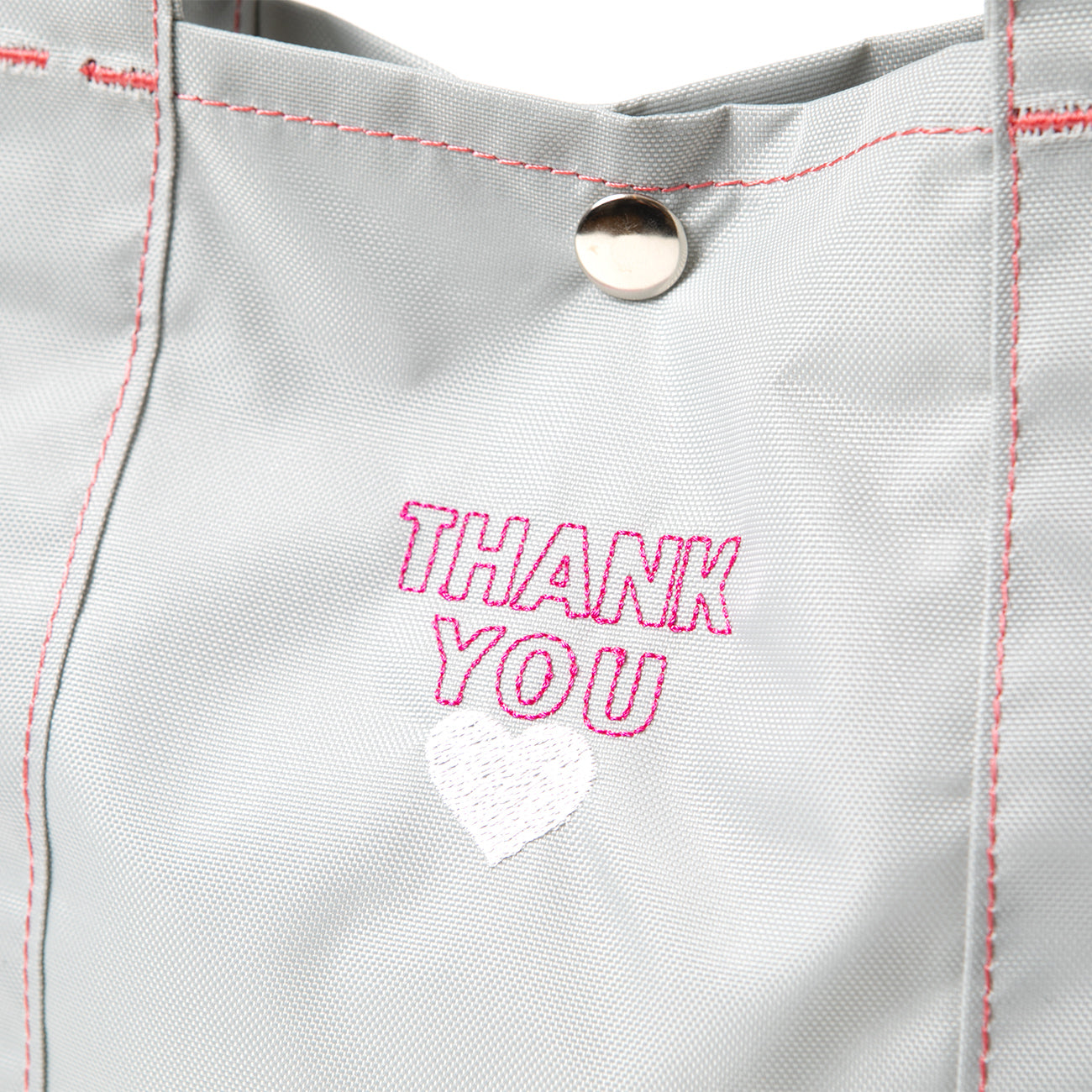 SAMPLE-BUCKEYE MEDIUM TOTE+ SILVER x SILVER (THANK YOU)