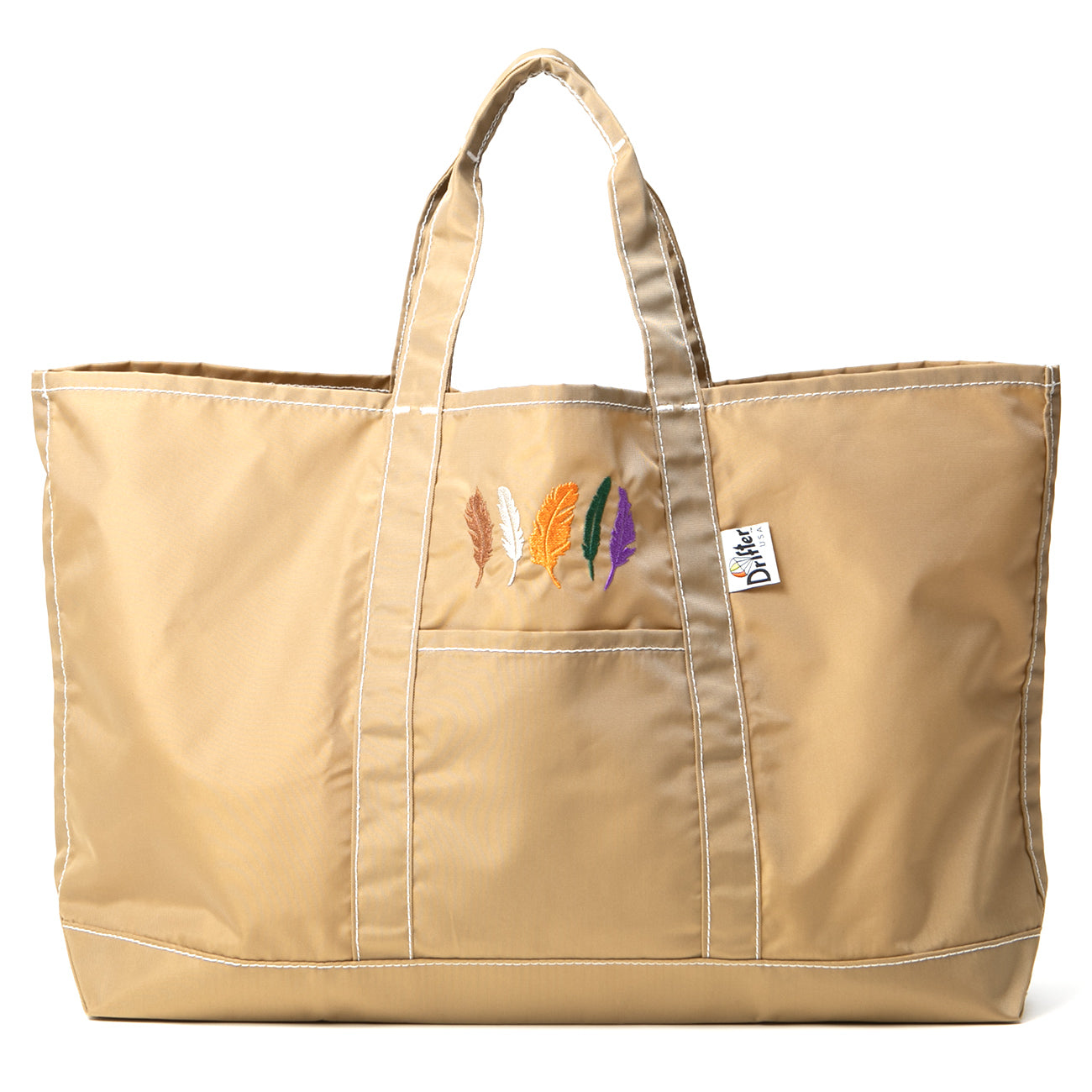 SAMPLE-BUCKEYE TOTE TAN x TAN (FEATHERS) / サンプル-バックアイ