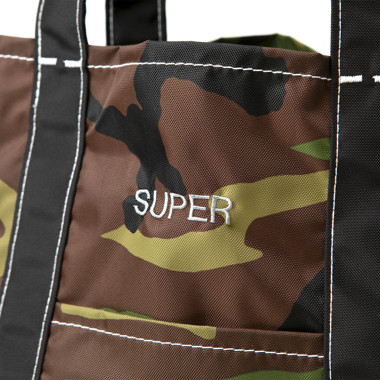 SAMPLE-BUCKEYE TOTE WOODLAND CAMO x BLACK (SUPER)