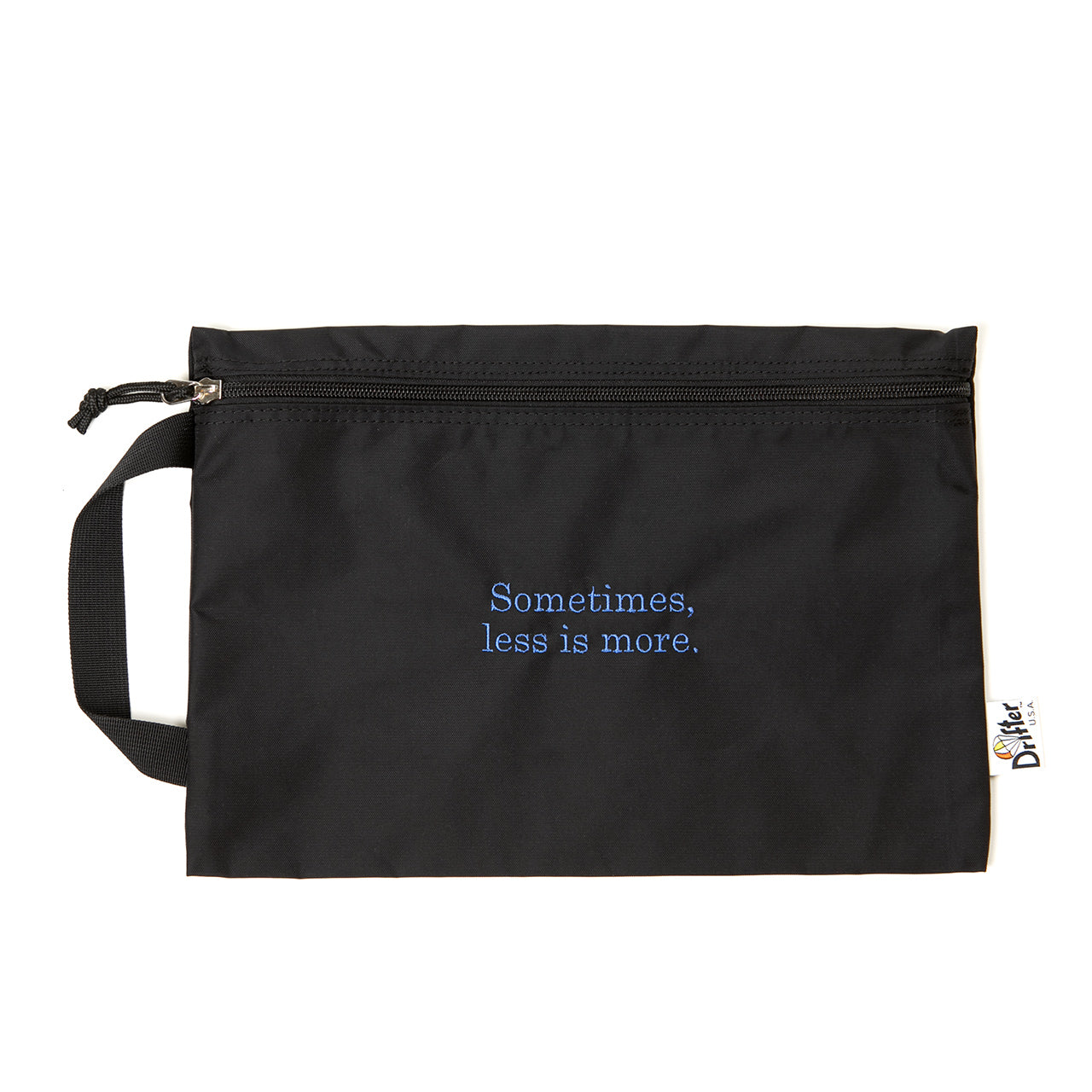 SAMPLE-DOCUMENT POUCH BLACK (Sometimes, less is more)