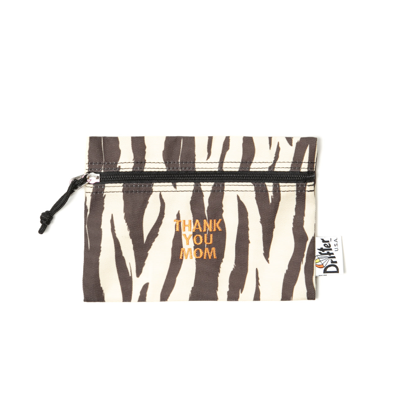 SAMPLE-MEDIUM POUCH DESERT ZEBRA (THANK YOU MOM)