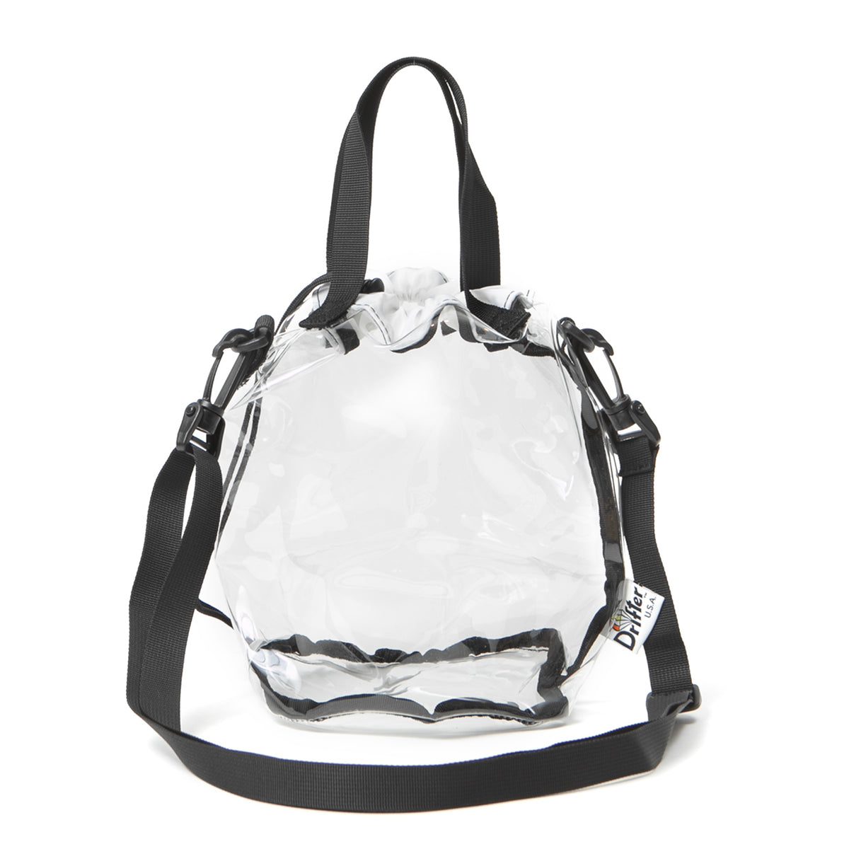 SAMPLE-DRAWSTRING POUCH PVC CLEAR / サンプル-ドローストリング 