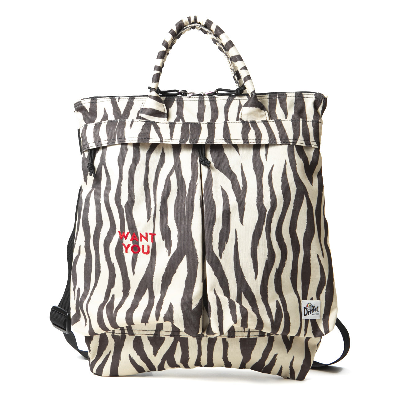 SAMPLE-HELMET BAG L DESERT ZEBRA (WANT YOU)