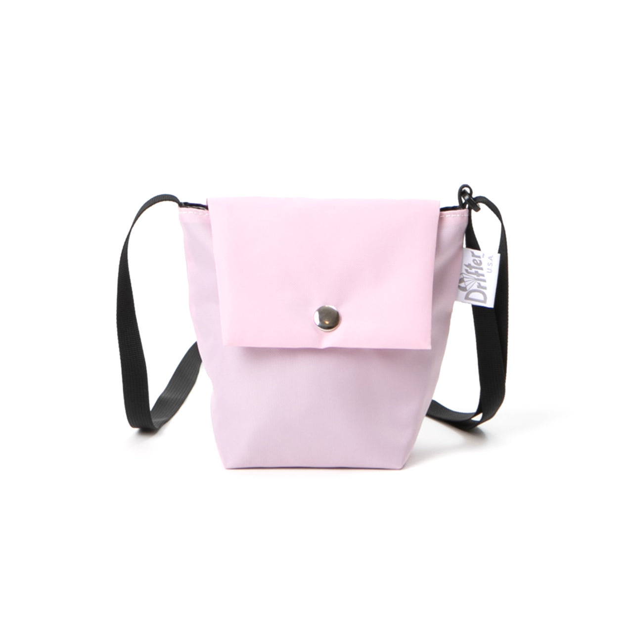 SAMPLE-FLAP POUCH PALE PINK