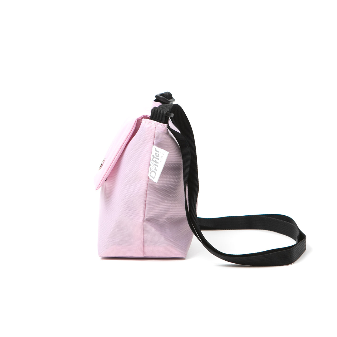 SAMPLE-FLAP POUCH PALE PINK