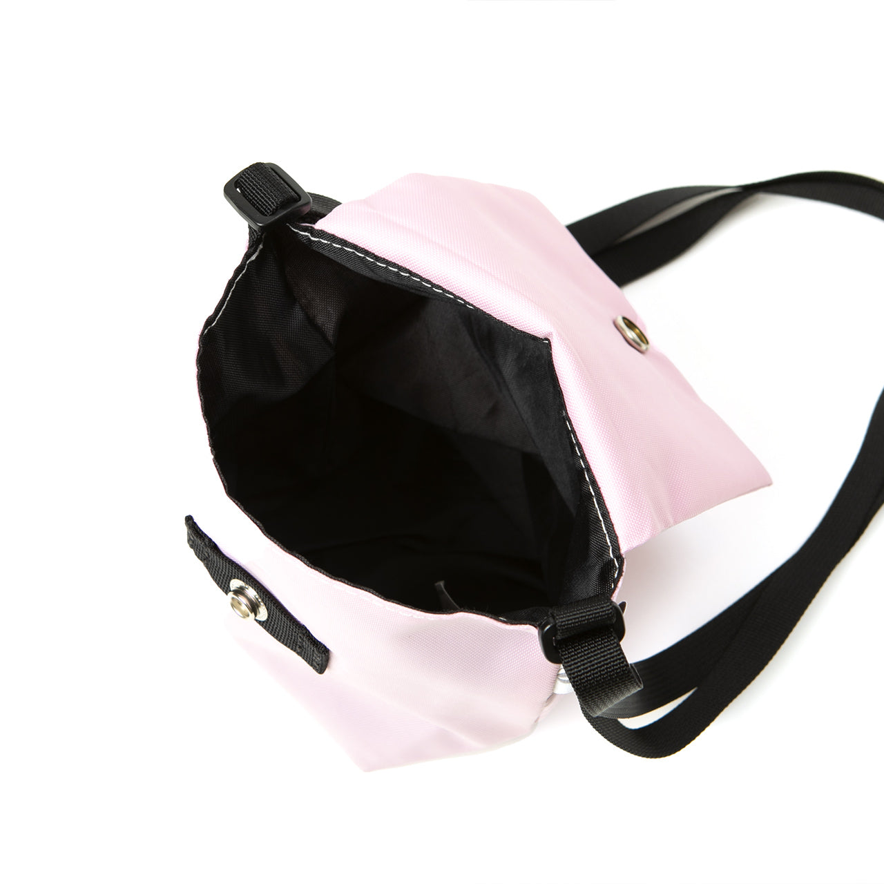 SAMPLE-FLAP POUCH PALE PINK