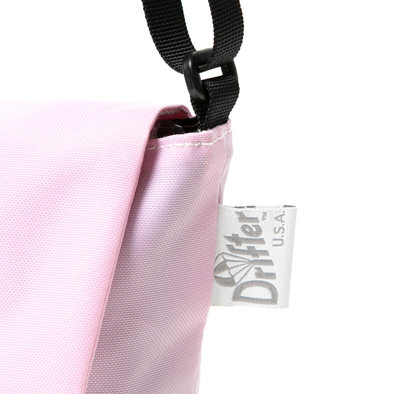 SAMPLE-FLAP POUCH PALE PINK