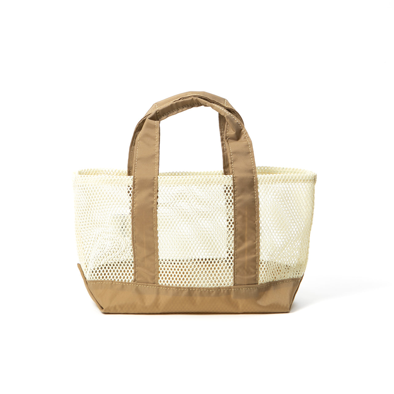 SAMPLE-BUCKEYE MINI TOTE IVORY MESH
