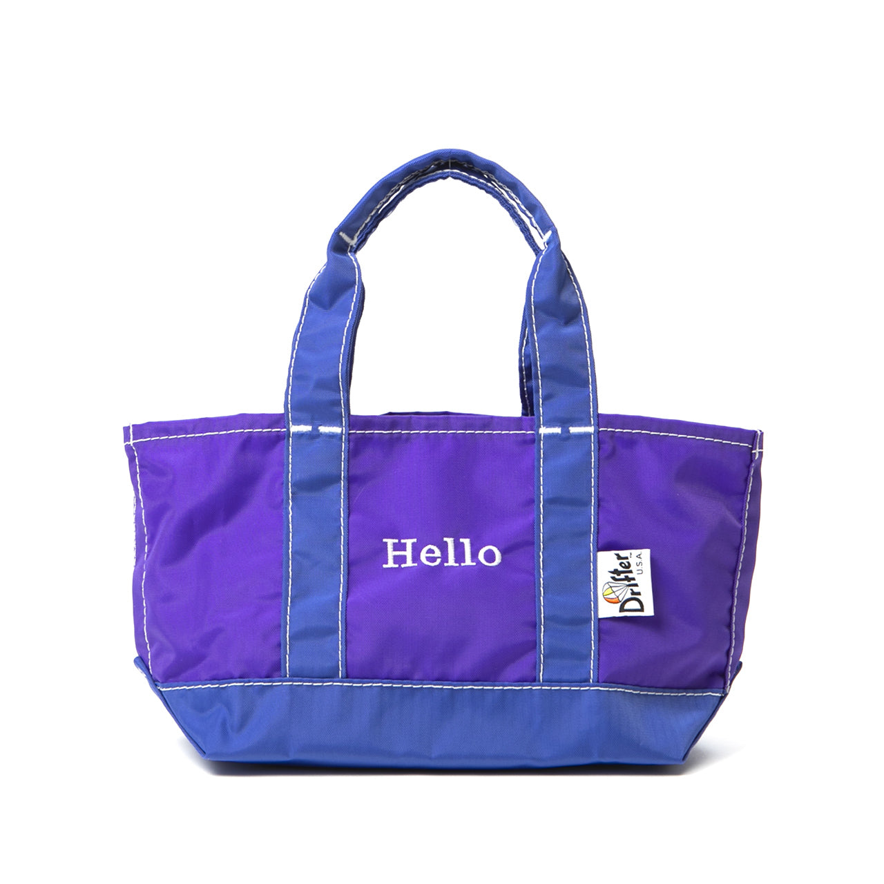 SAMPLE-BUCKEYE MINI TOTE AMETHYST x BLUE (Hello)