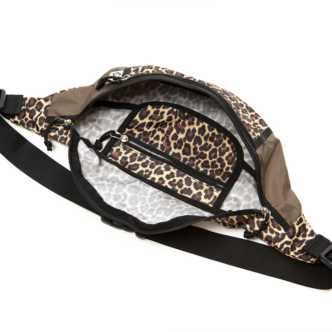 WAIST PACK LEOPARD x COFFEE / ウエストパック レオパード x コーヒー