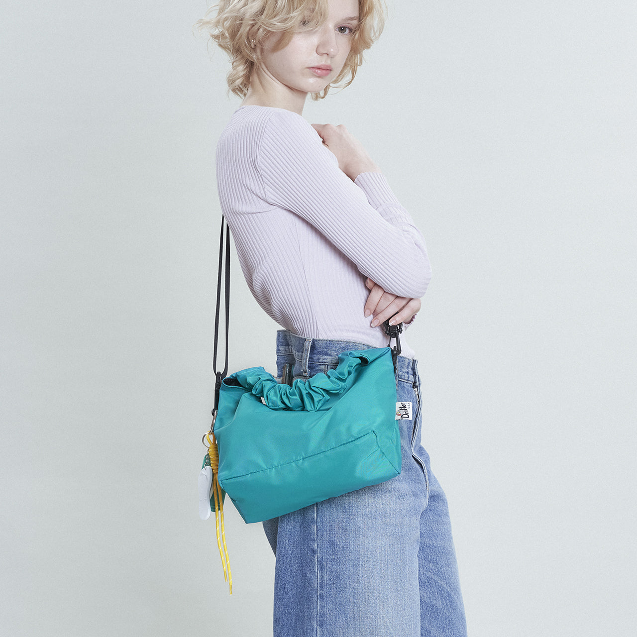 GATHER HANDLE BAG / ギャザーハンドルバッグ