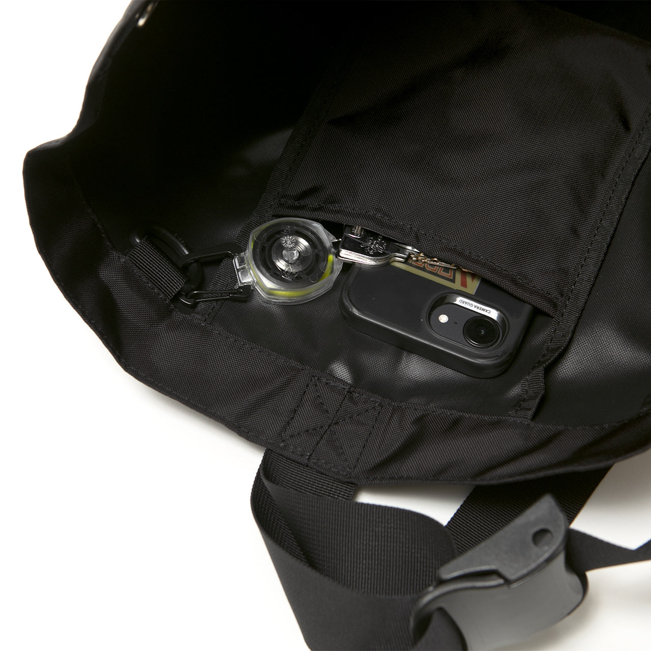 PLAIN SHOULDER BAG【REFLECTOR】 / プレーンショルダーバッグ