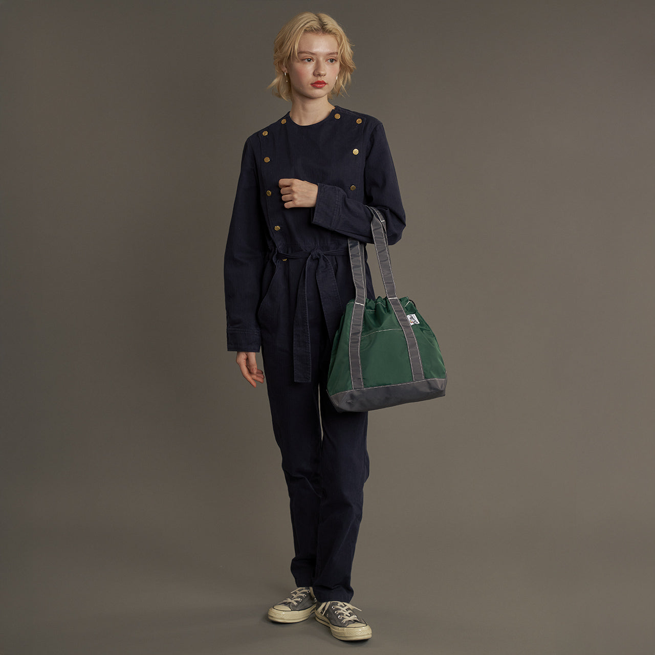 BUCKEYE DRAWSTRING TOTE M / バックアイドローストリングトート エム