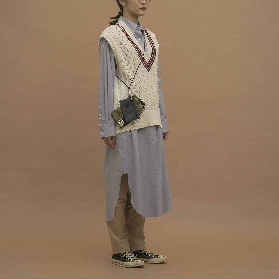 ミニマルダブルポーチ