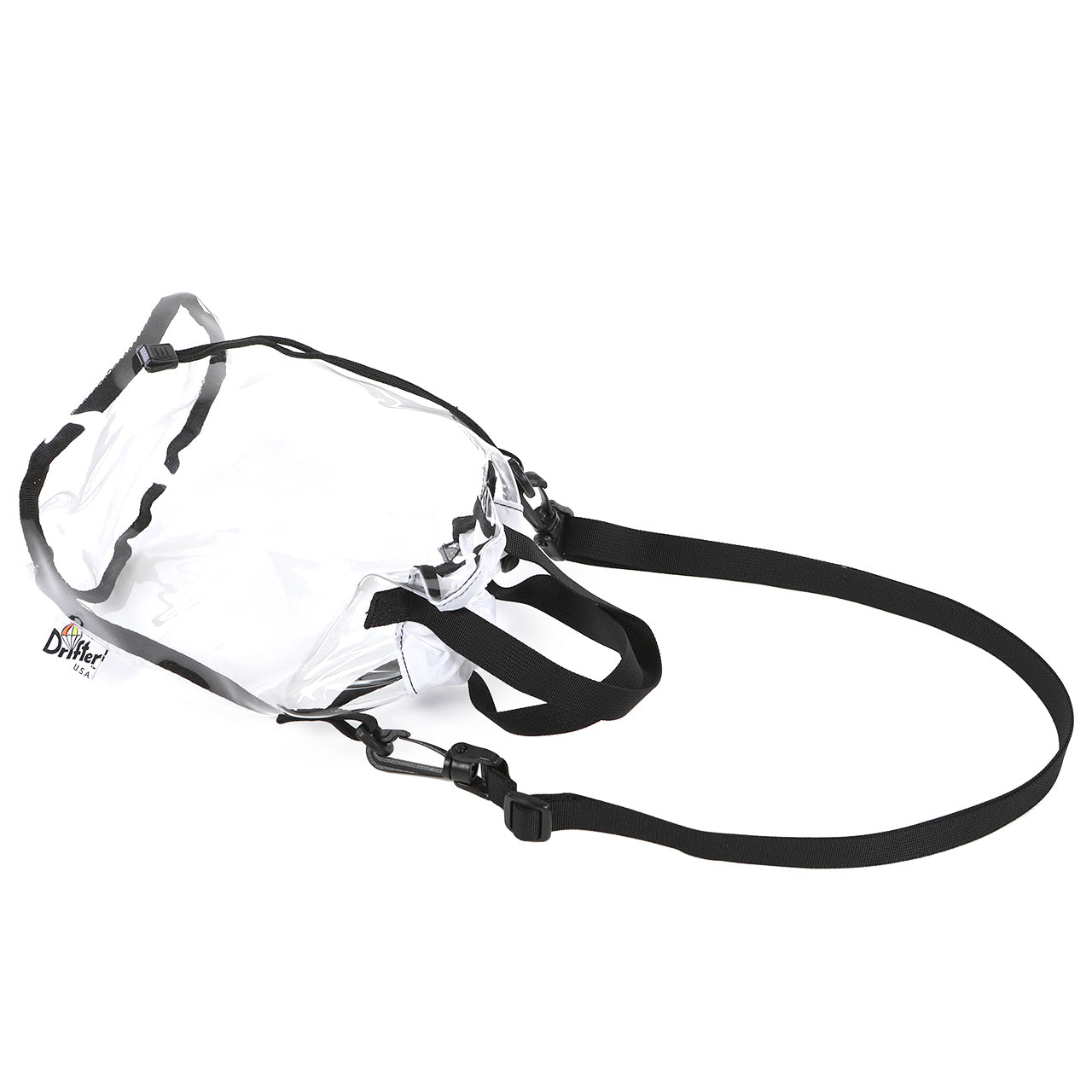 SAMPLE-DRAWSTRING POUCH PVC CLEAR