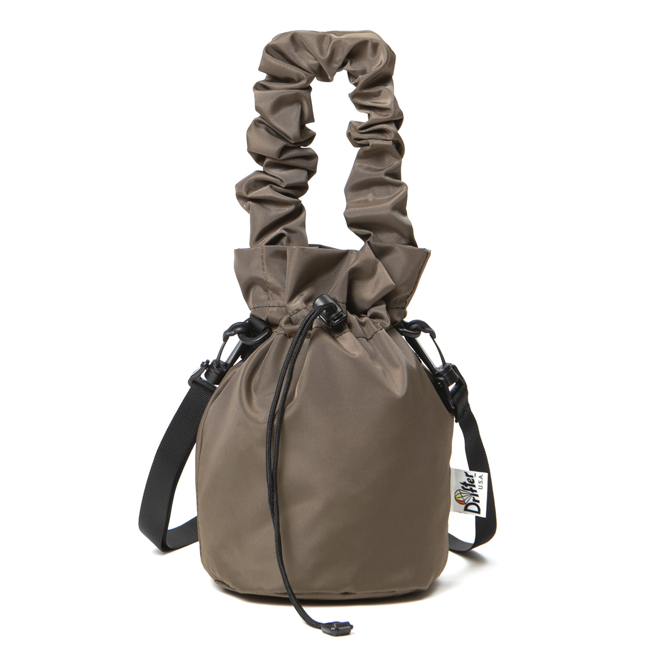 GATHER HANDLE POUCH / ギャザーハンドルポーチ