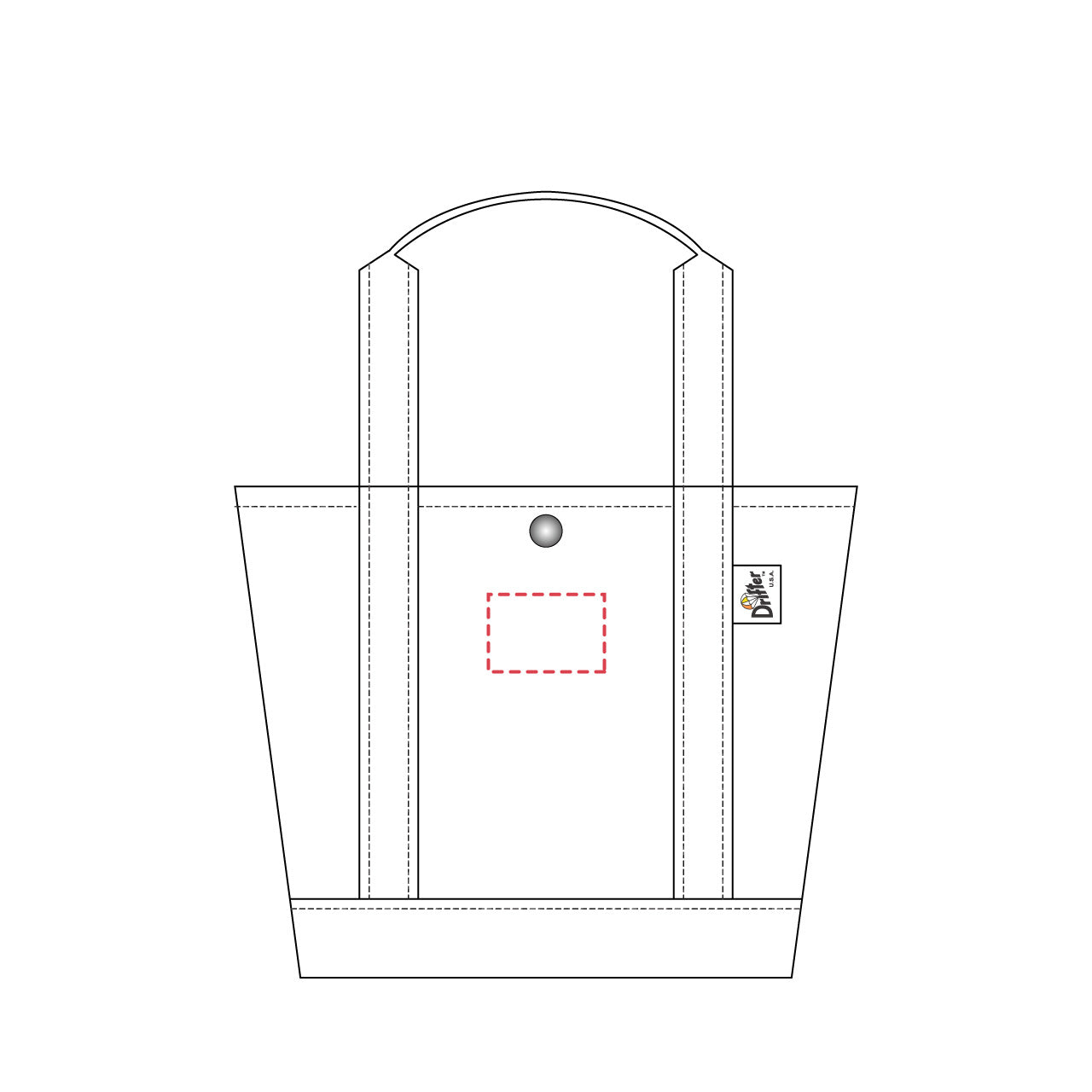 EMBROIDERY ICON [FLAMINGO] / 刺繍アイコン [フラミンゴ] | Drifter